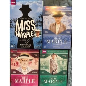 Agatha Christie Miss Marple The Complete Collection Joan Hickson BBC 9 Disc DVD